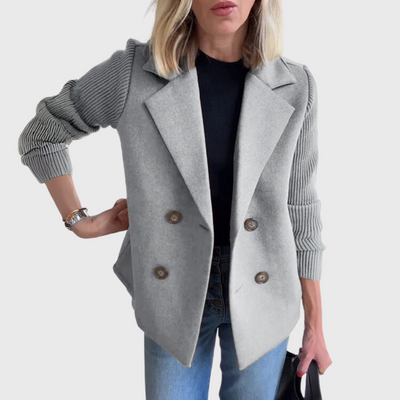 Giacca elegante casual con bottoni sul bavero