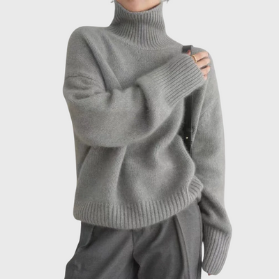 Collo alto in cashmere