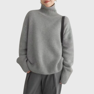 Collo alto in cashmere