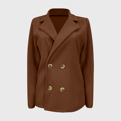 Giacca elegante casual con bottoni sul bavero