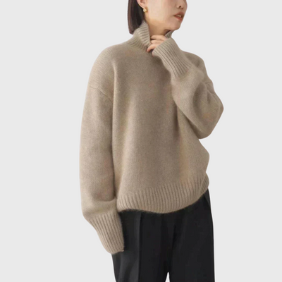 Collo alto in cashmere