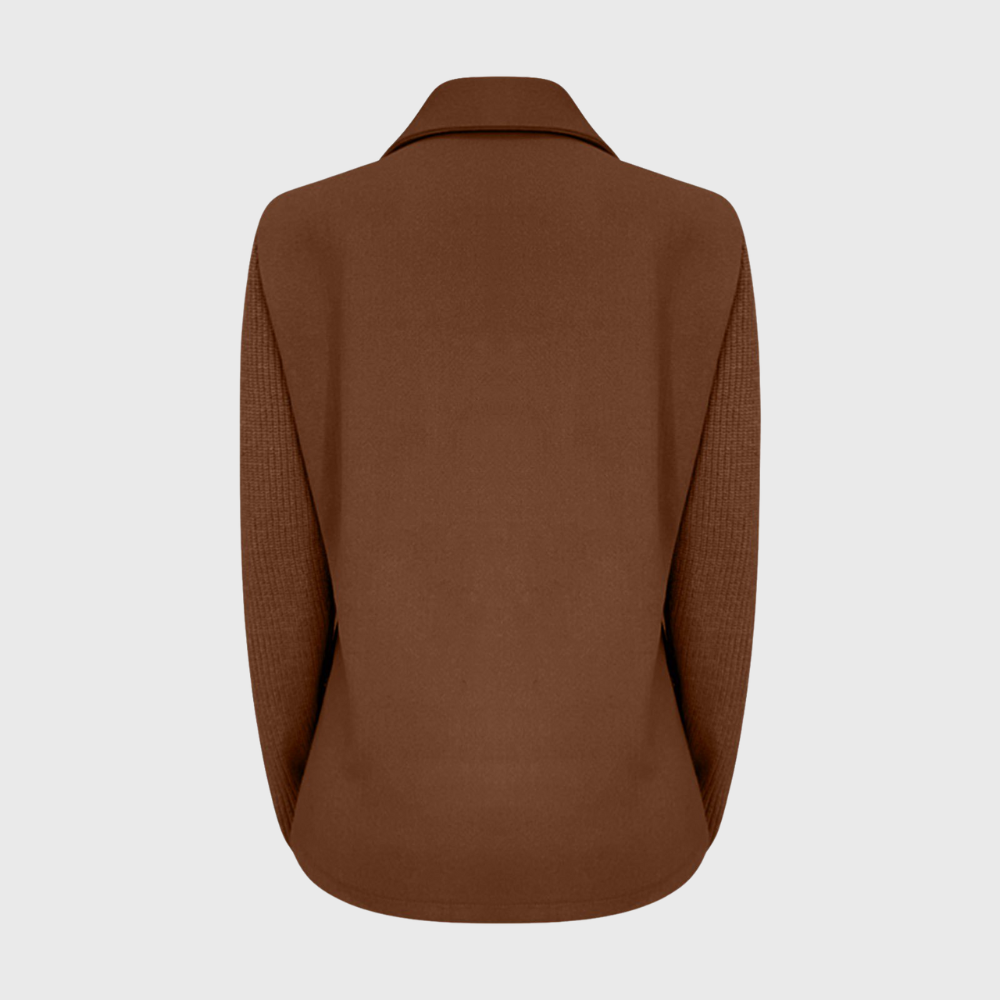 Giacca elegante casual con bottoni sul bavero
