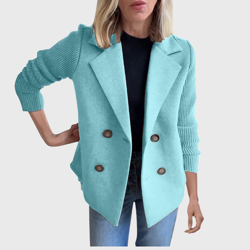 Giacca elegante casual con bottoni sul bavero