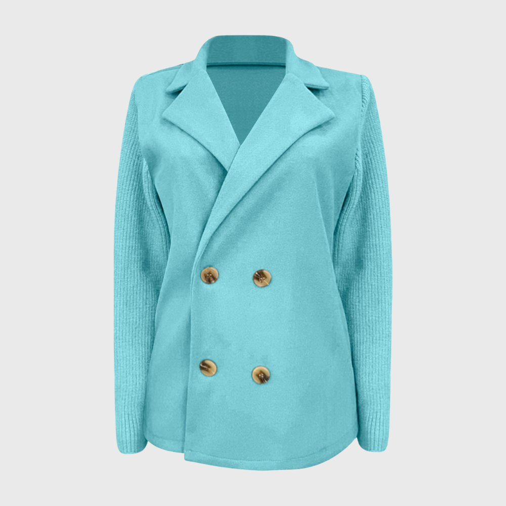 Giacca elegante casual con bottoni sul bavero