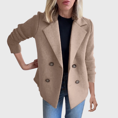 Giacca elegante casual con bottoni sul bavero
