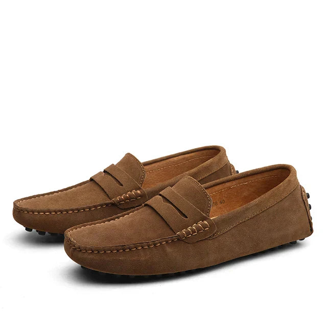 Lenoir™ | Mocassini Marina in camoscio