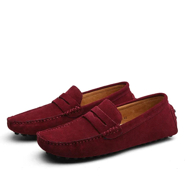 Lenoir™ | Mocassini Marina in camoscio