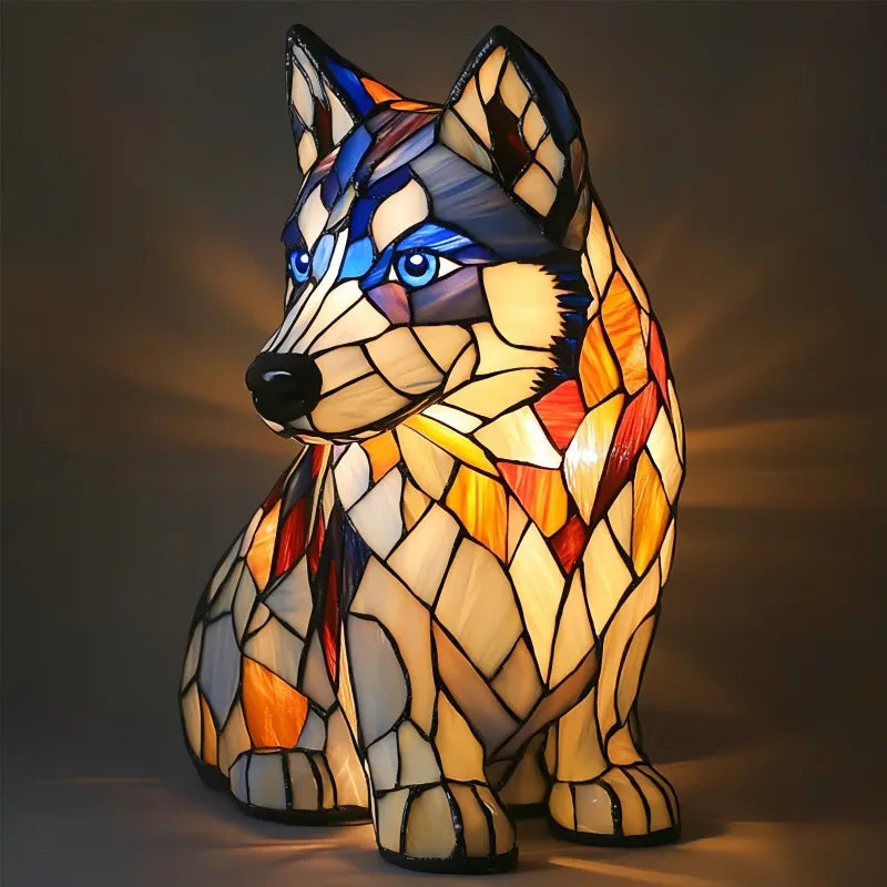 Flocon – Sguardo di ghiacciaio del husky