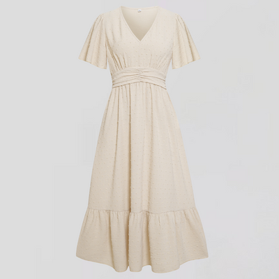 Aria™ | Abito Midi con Scollo a V