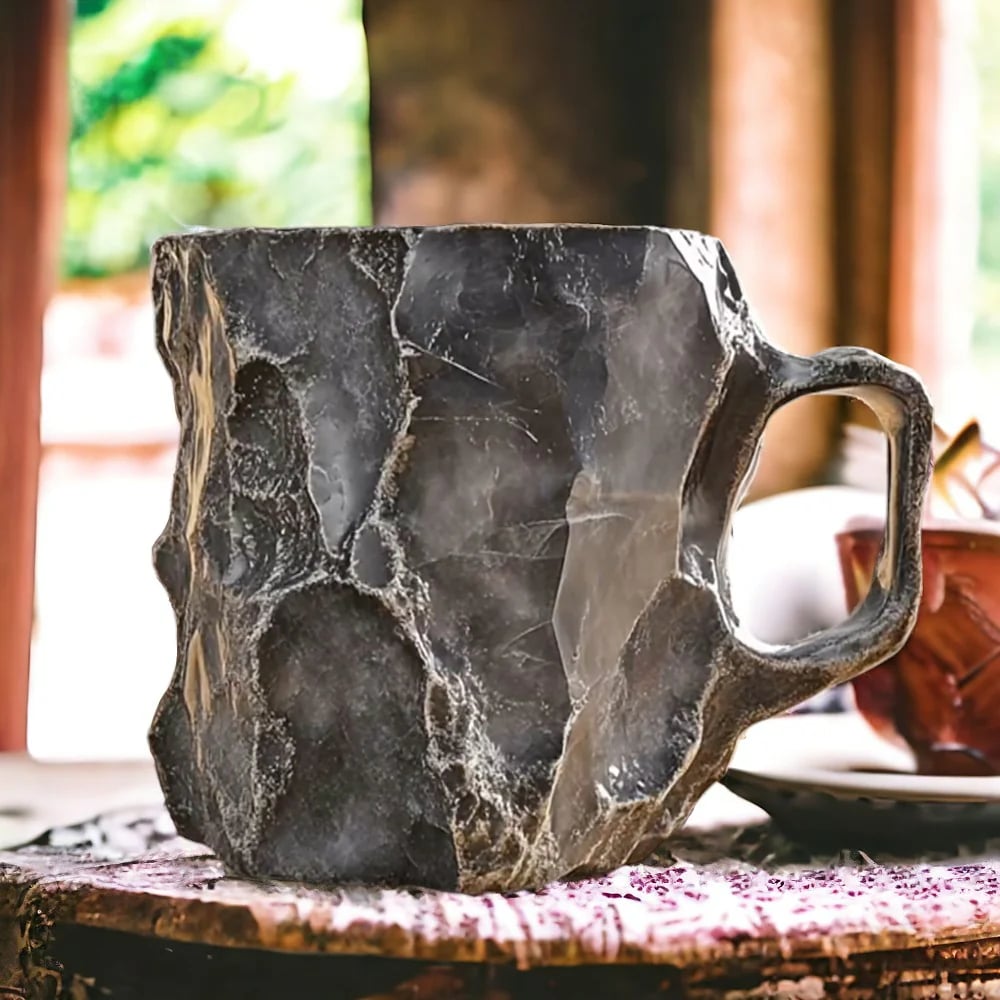 Tazze da caffè in cristallo minerale