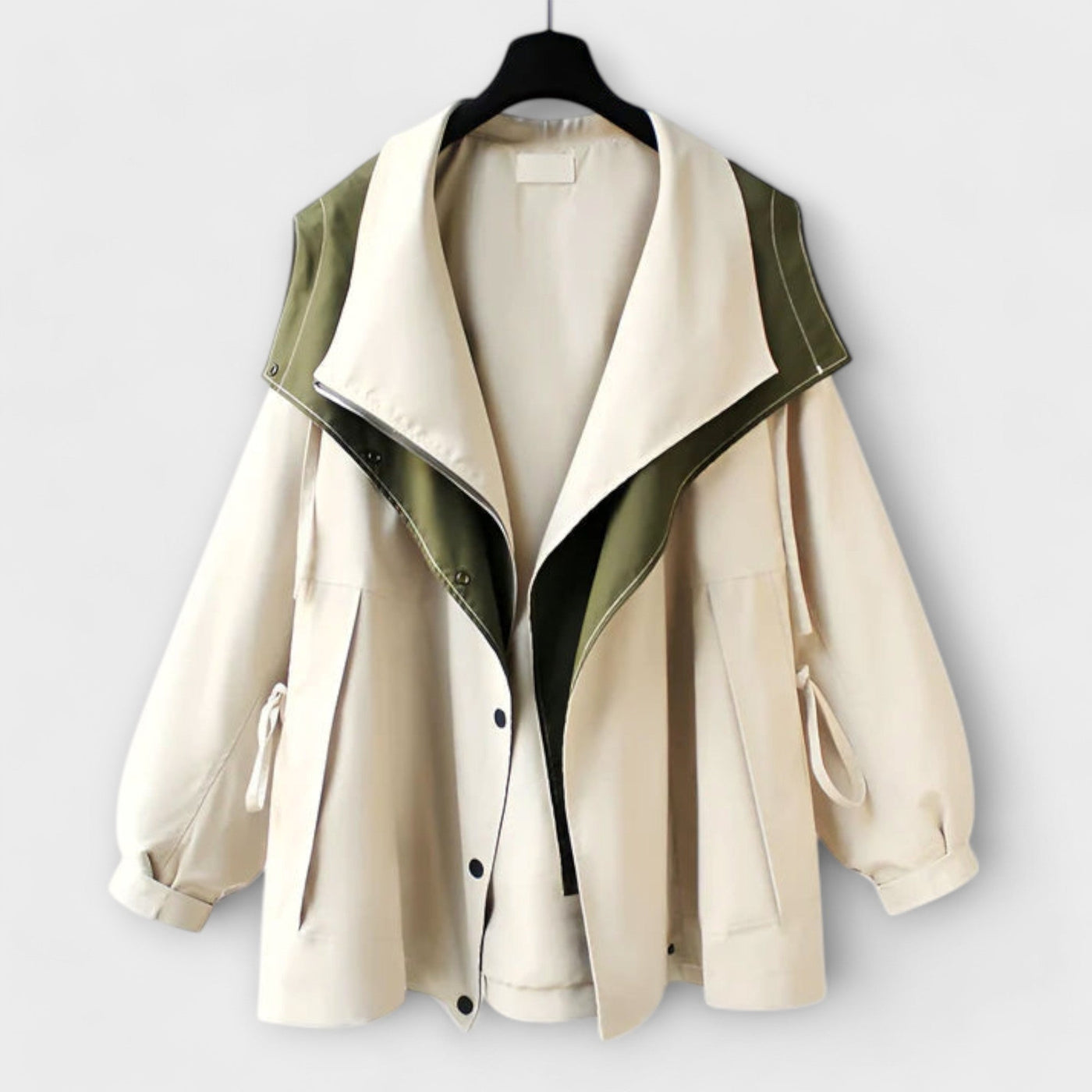 Cappotto con impermeabile