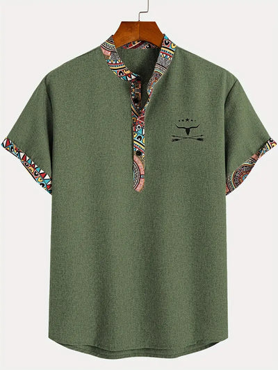 Lenoir™ | Chemise élégante à manches courtes