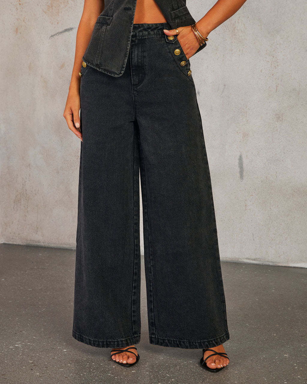 Corinne™ | Completo Denim Raffinato