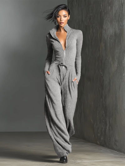 Tuta Elegante da Donna in Maglia