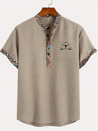 Lenoir™ | Chemise élégante à manches courtes