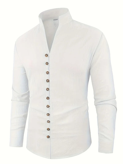 Lenoir™ | Chemise légère en coton à manches longues