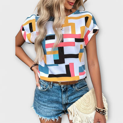 Chloe - Blusa a maniche corte