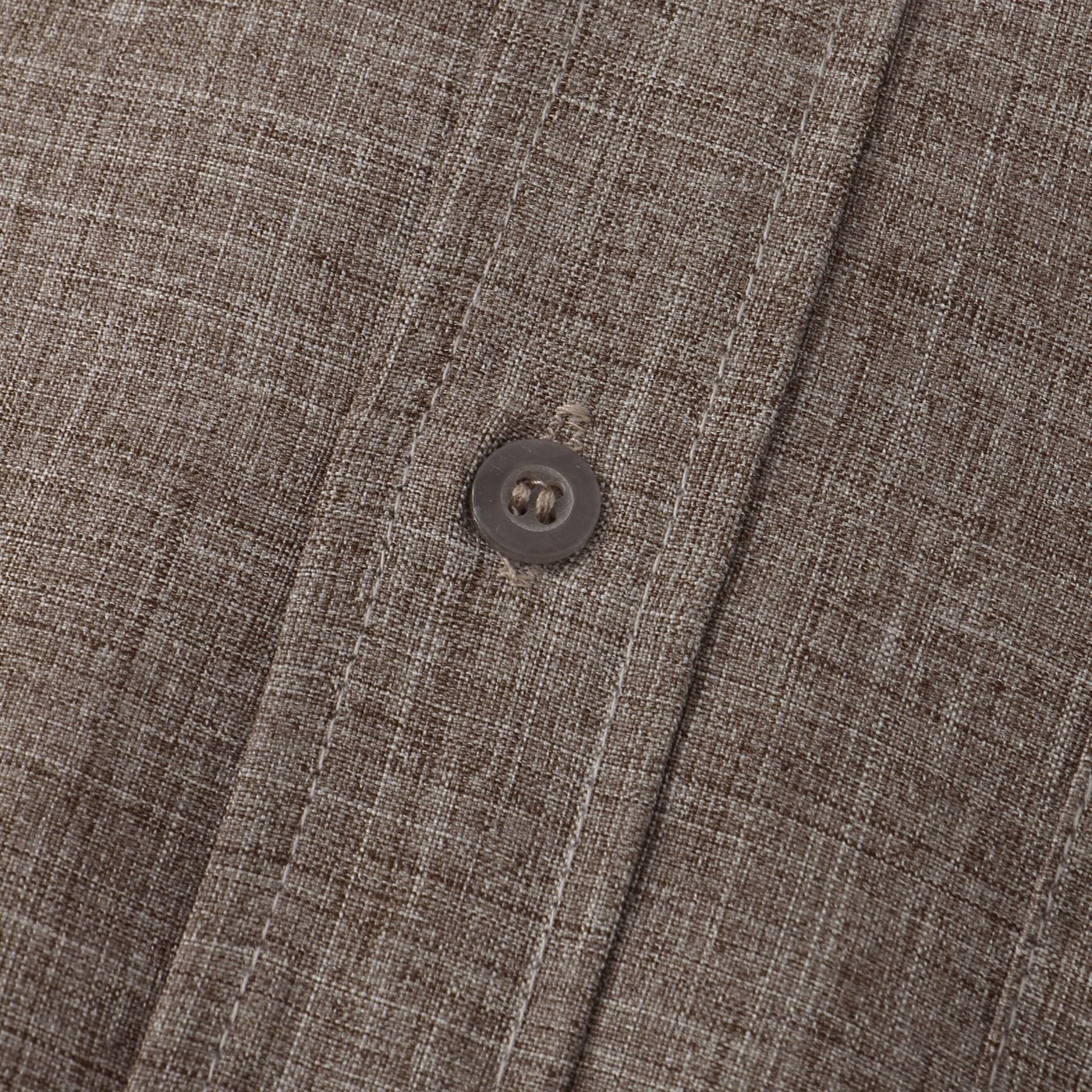 Camicia di cotone liscia con bottoni