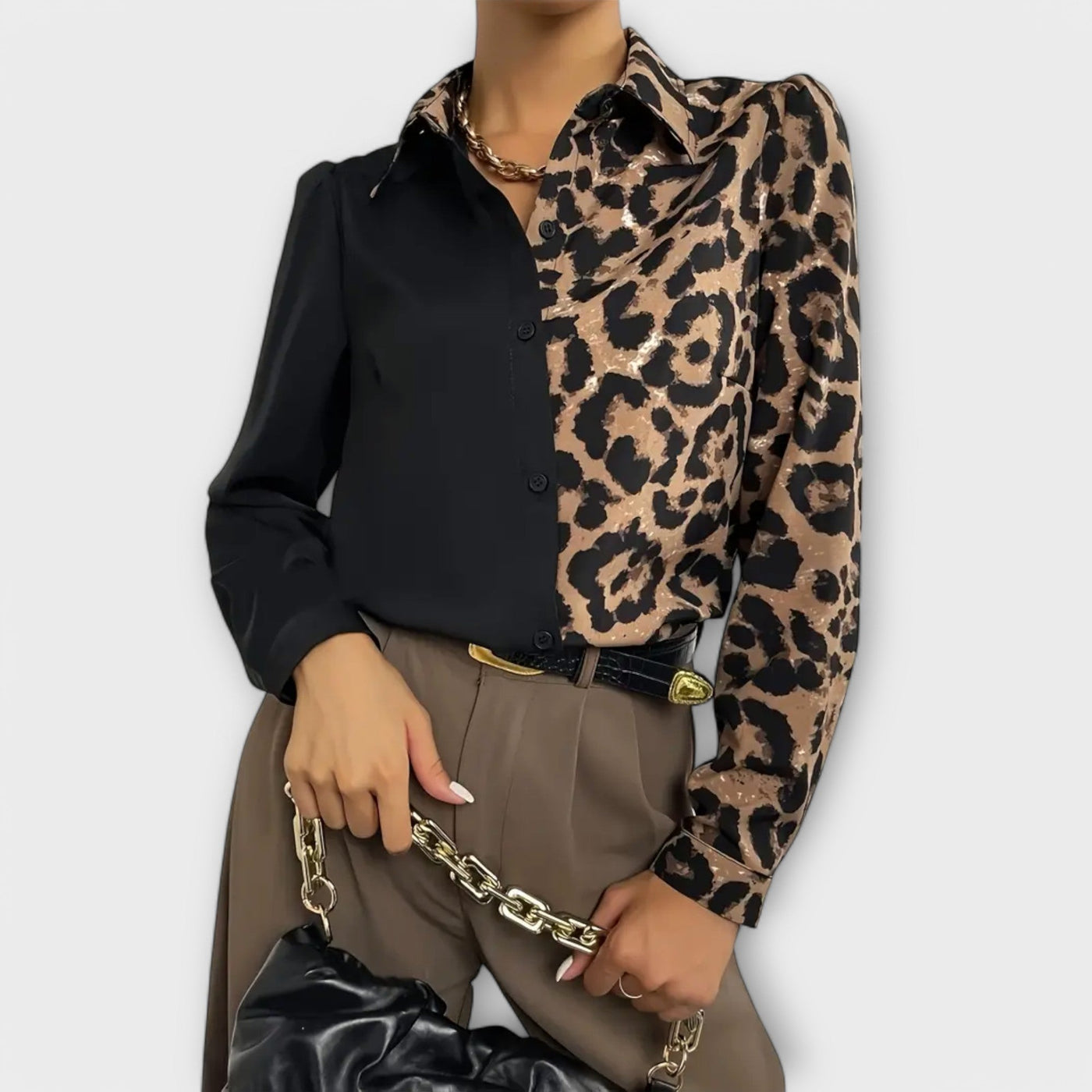 Blusa semplice e stilosa