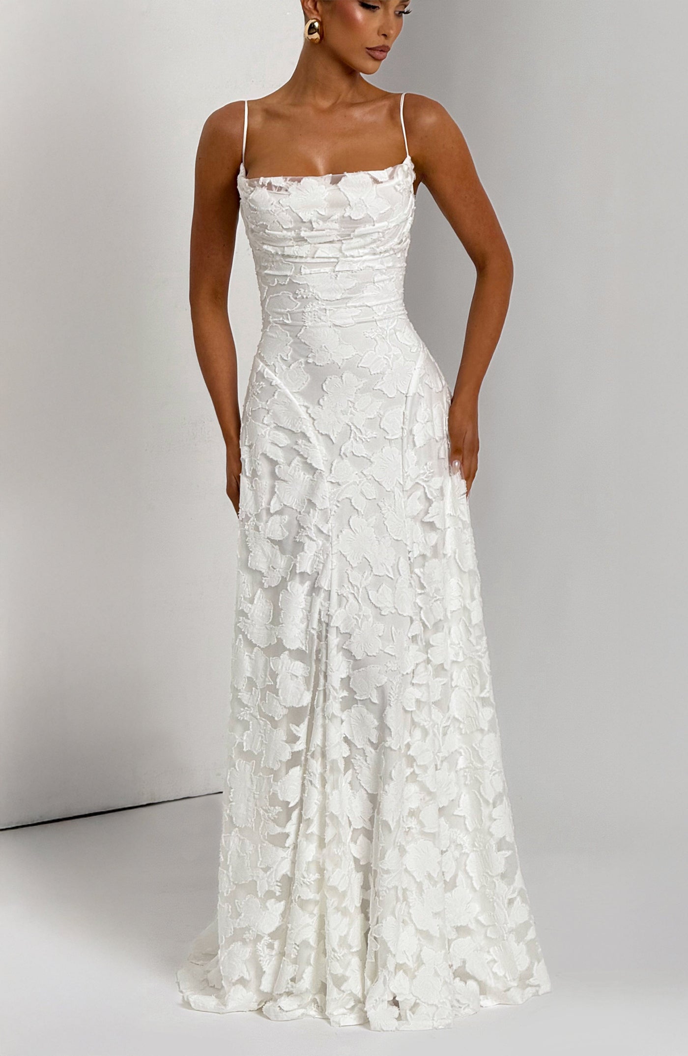 Abito Maxi Alexander Saint Floral