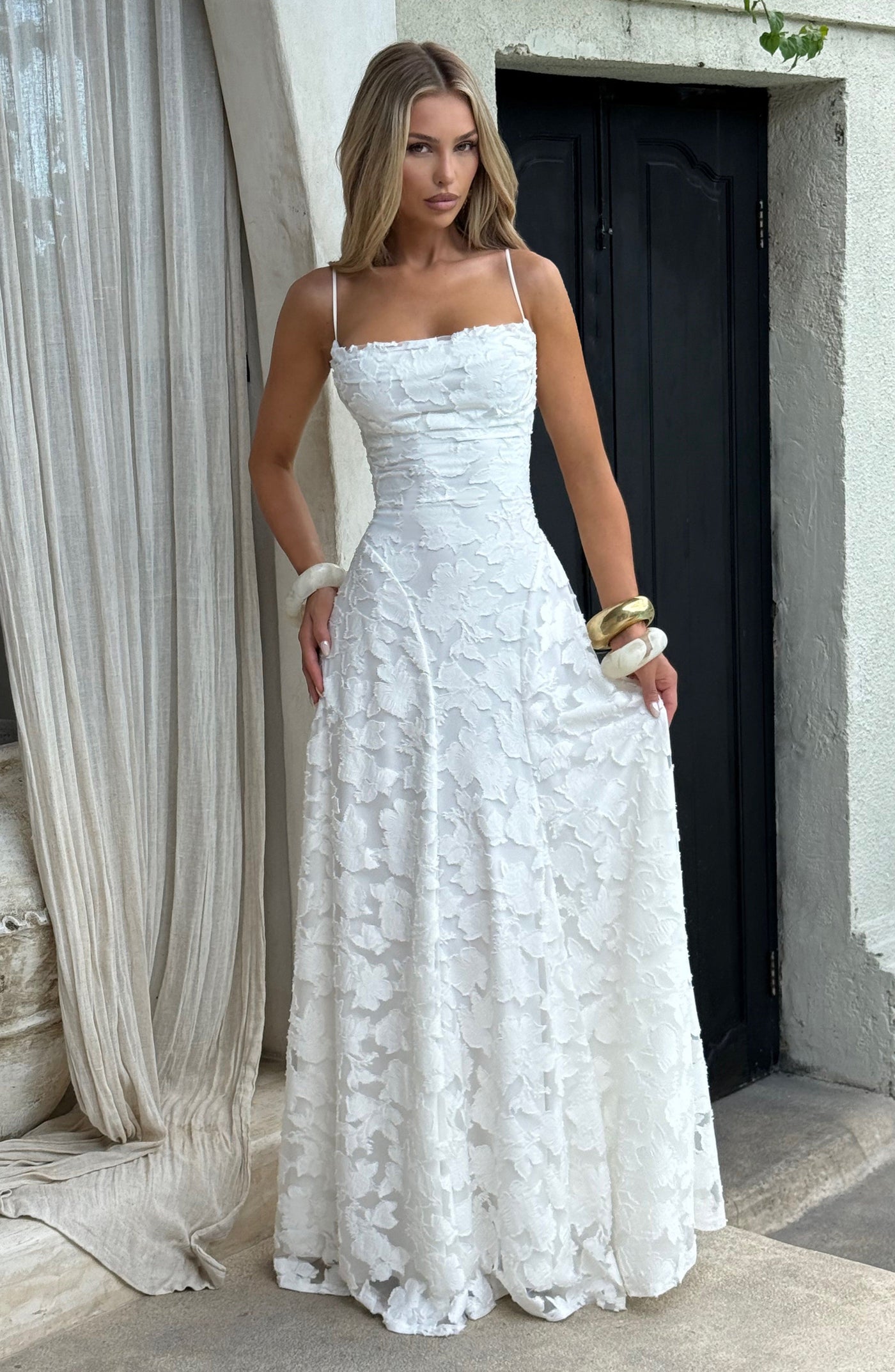 Abito Maxi Alexander Saint Floral