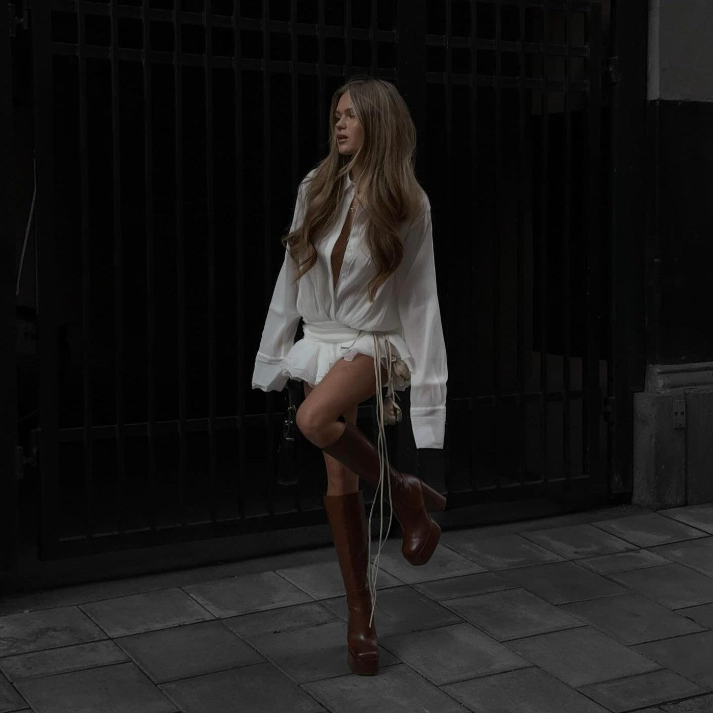 Brynlee | Mini Abito Plissé
