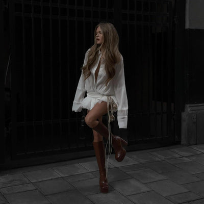 Brynlee | Mini Abito Plissé