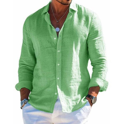 Lenoir™ | Camicia elegante in tessuto traspirante