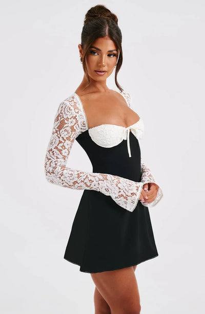 Anastasia™ | Abito Corto in Pizzo