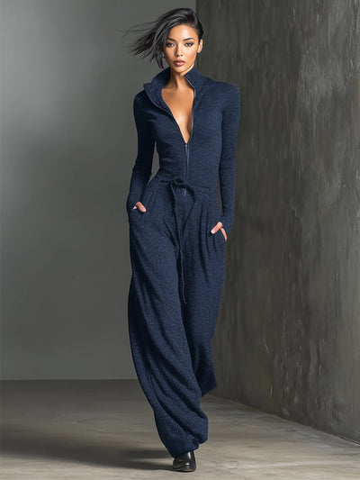 Tuta Elegante da Donna in Maglia