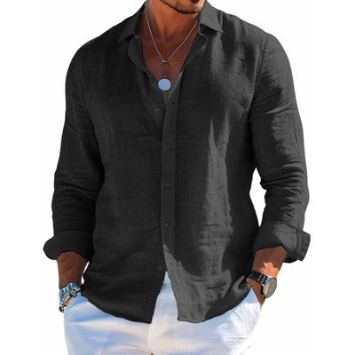 Lenoir™ | Camicia elegante in tessuto traspirante