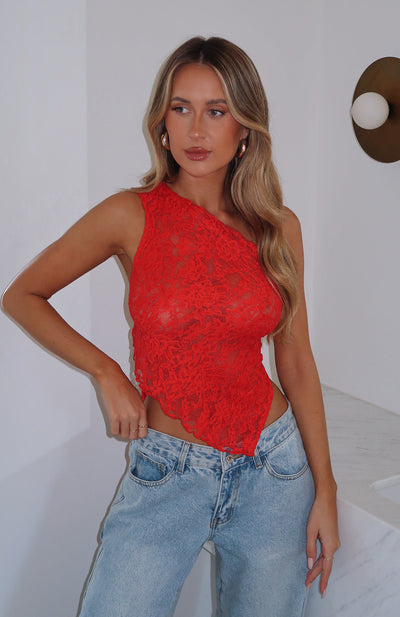Jolie | Top in Pizzo a Spalla Scoperta
