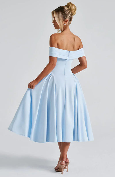 Abito Midi Alexander Saint in Stile Elegante