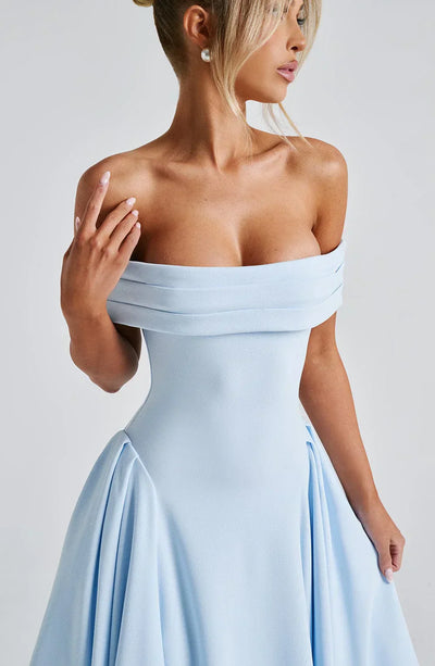 Abito Midi Alexander Saint in Stile Elegante