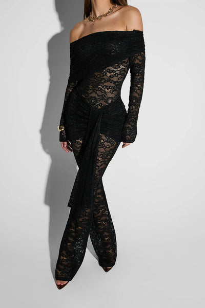 Viola™ | Tuta Elegante in Pizzo